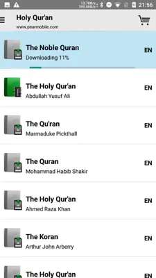 Quran android App screenshot 0