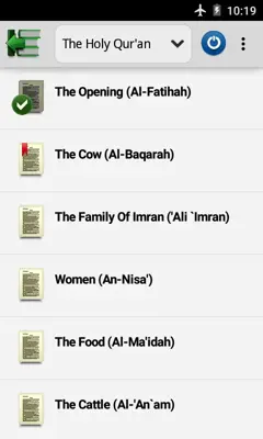 Quran android App screenshot 10